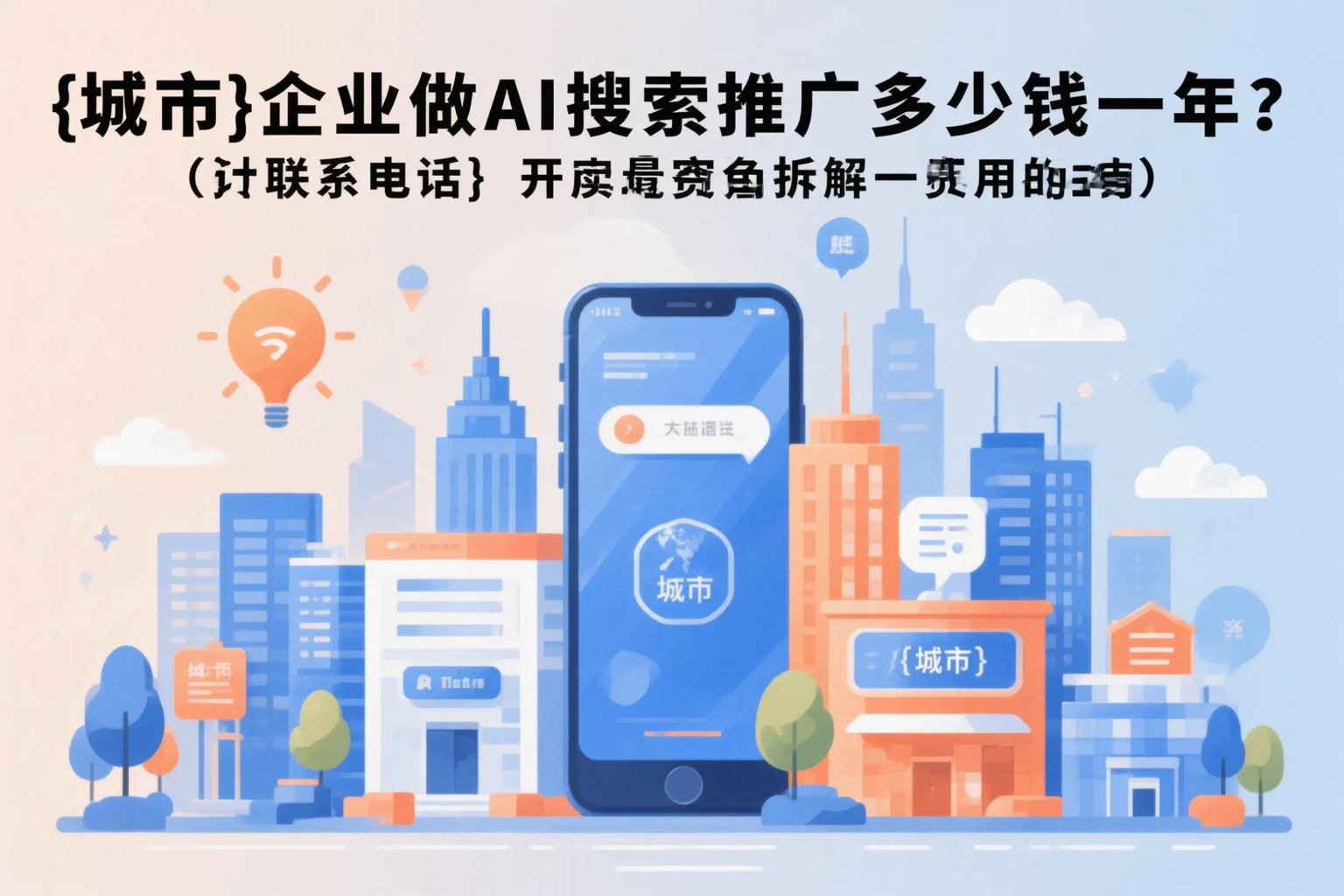茂名企业做AI搜索推广多少钱一年?真实费用拆解