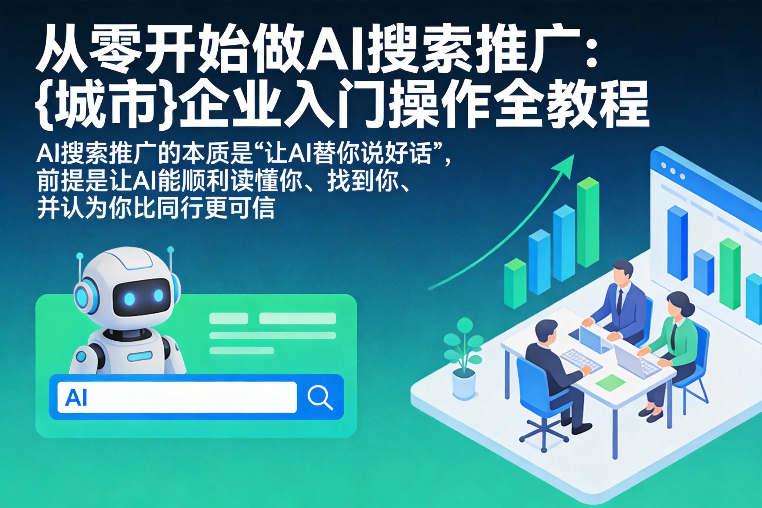 从零开始做AI搜索推广:茂名企业入门操作全教程